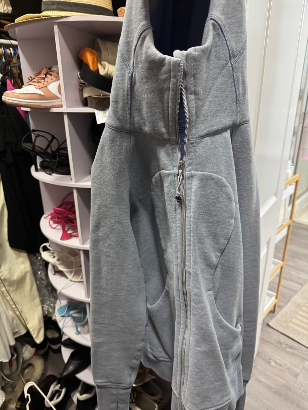 lululemon athletica blue Full-Zip Hoodie Jacket